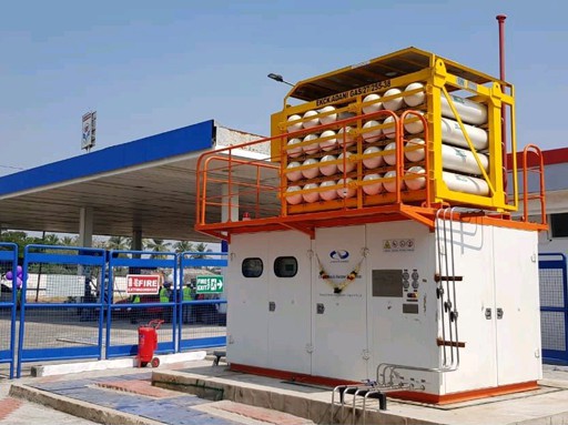 CNG station CNG station